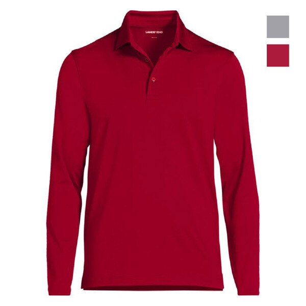 [36] Lands End Unisex Rapid Dry Modern Fit Polo
